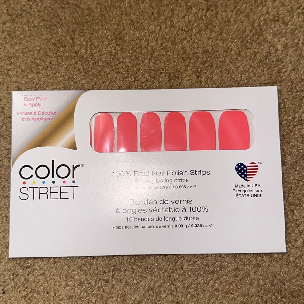 Color Street Caribbean Coral Nails